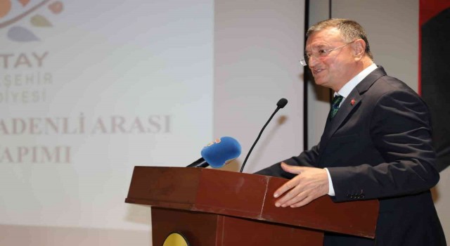 Hatayın yeni sebze ve meyve halinin tanıtım toplantısı yapıldı