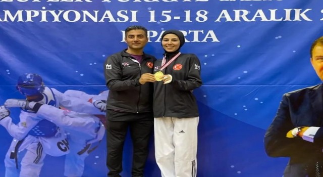 Hatice Kolçak Türkiye Şampiyonu oldu