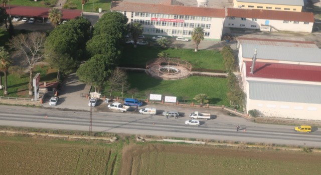 Havadan trafik denetiminde 24 araca cezai işlem uygulandı