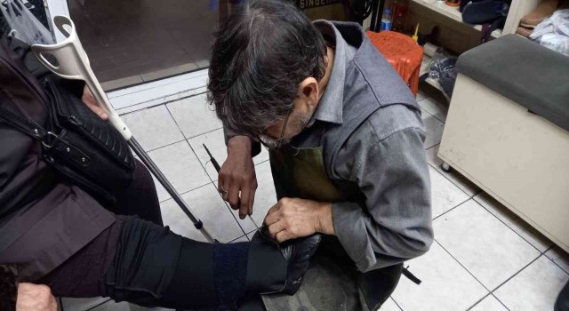 Havalar soğudu ayakkabıcılarda mest dikimi başladı