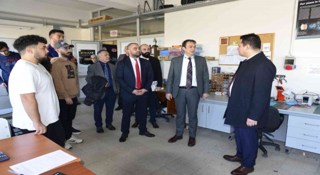 Heyet, ZBEÜnün birimlerini gezdi