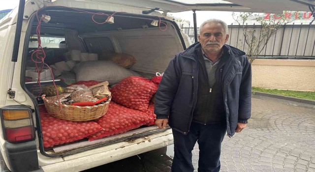 Hırsızlar yaşlı vatandaşın pazarda satmak için krediyle aldığı cevizlerini çaldı