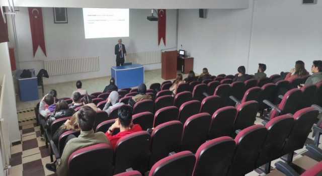 Hisarcık MYOda “Bankacılıkta Güncel Gelişmeler” konulu konferans