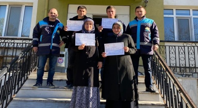 Hisarcıkta Sürü Yönetimi Elemanı kursunu bitirenlere sertifika