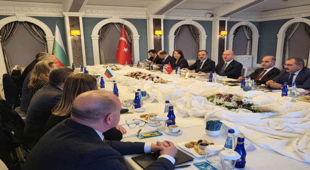 İçişleri Bakanı Soylu, Bulgar mevkidaşı Demerdzhiev ile bir araya geldi