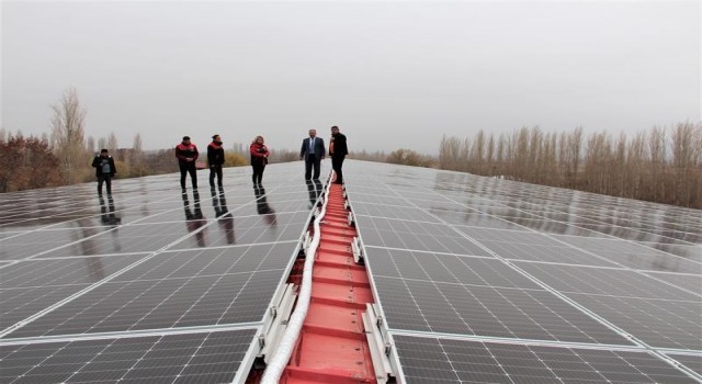 Iğdırda ‘Güneş Enerji Santrali Projesi tamamlandı