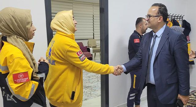 İl Sağlık Müdürü Ahmet Kara ziyaretlerini sürdürüyor