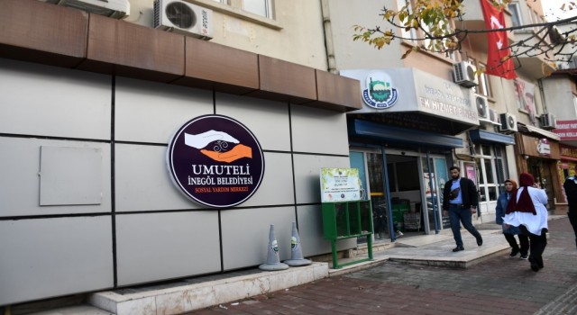 İnegölde 616 aileye 924 bin lira ısınma yardımı yapıldı
