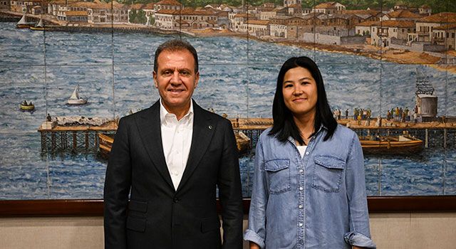İspanyol Gezgin Sara Qiu, Başkan Seçer'i Ziyaret Etti