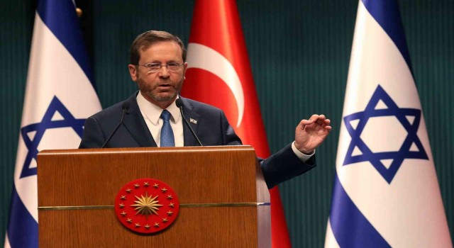İsrail Cumhurbaşkanı Herzog: Türk Büyükelçinin güven mektubunu kabul etmeyi dört gözle bekliyorum