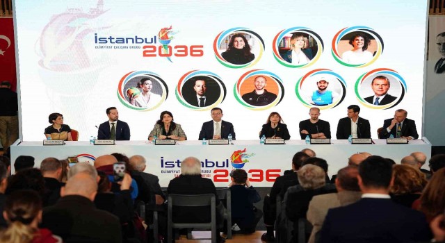 İstanbul 2036 Olimpiyat Çalışma Grubunun tanıtım toplantısı yapıldı