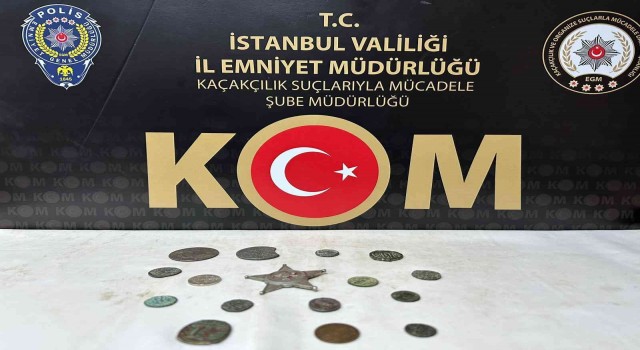 İstanbulda tarihi eser operasyonu: 448 eser ele geçirildi