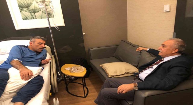 İYİ Partili Fakıbabadan Yenilik Partisi Lideri Yılmaza ziyaret