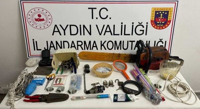 Jandarma Kasım ayında 60 hırsızlık olayını aydınlattı