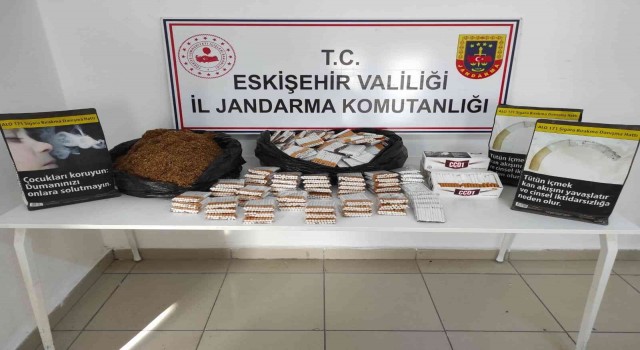 Jandarmadan kaçak tütün operasyonu
