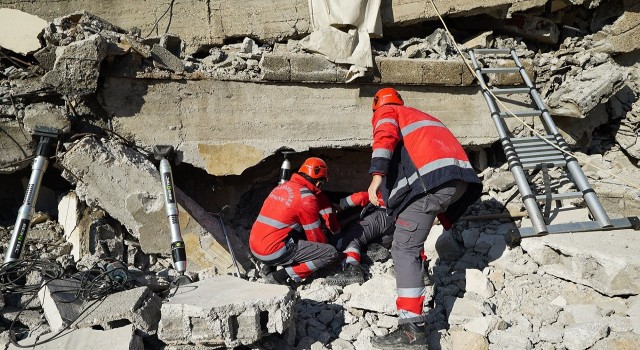 Kahramanmaraşta deprem tatbikatı