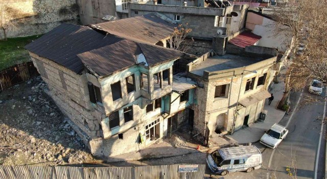 Kahramanmaraştaki 150 yıllık konak ayağa kalkıyor