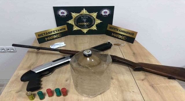 Kahtada çiftliğe uyuşturucu operasyonu: 1 tutuklama