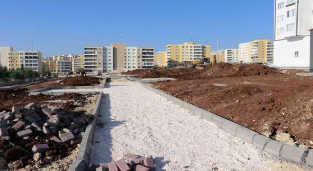 Karaköprüye yeni yeşil alanlar kazandırılıyor