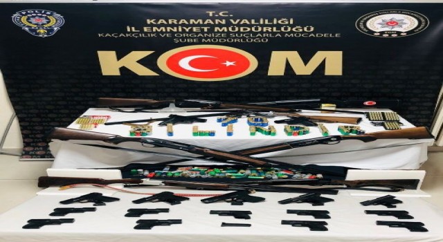 Karamanda ‘Silindir operasyonu: 5 gözaltı
