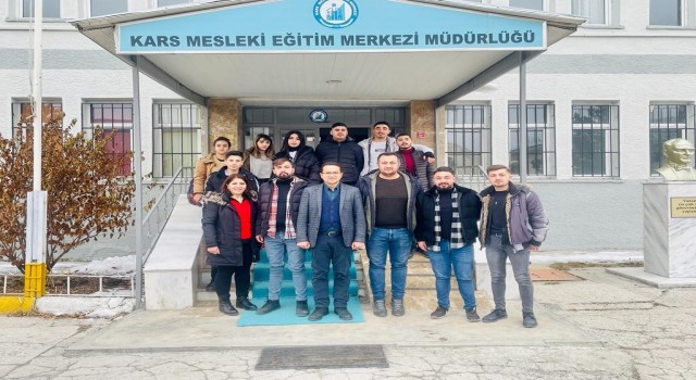 Kars Mesleki Eğitim Merkezinden anlamlı hizmet