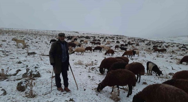 Karsta göçerlerin zorlu yolculuğu sürüyor