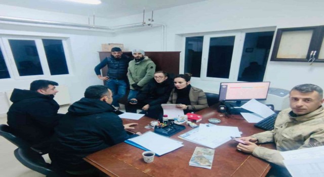 Karsta kaçak avcılar suçüstü yakalandı
