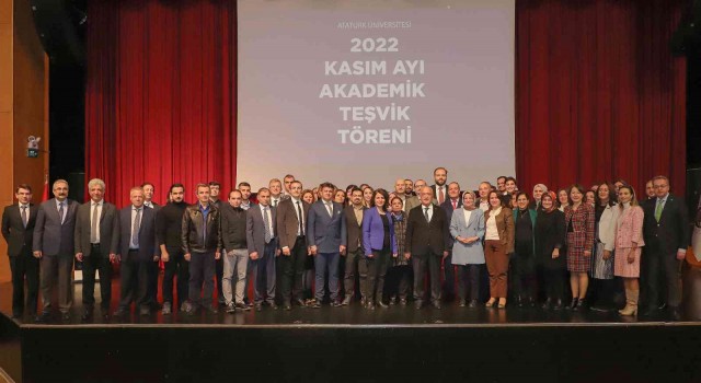 Kasım ayı Bilimsel Teşvik ve Ödül Töreni düzenlendi