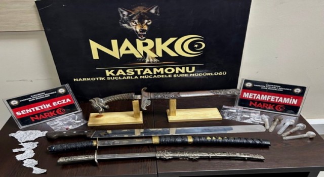 Kastamonuda uyuşturucuyla yakalanan 5 kişi gözaltına alındı