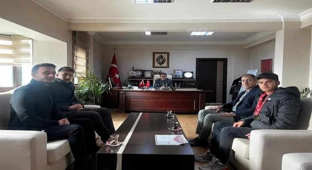 Kaymakam Nasır, il birincisini kabul etti