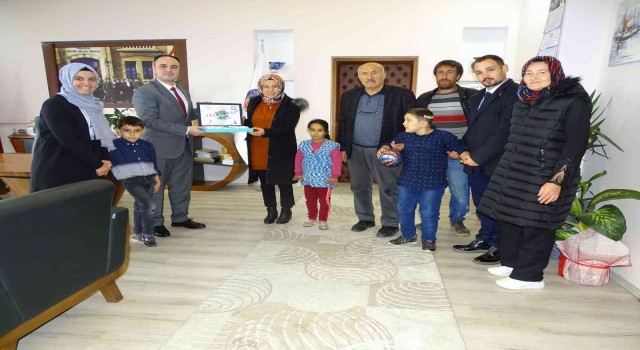 Kaymakam Tosun, özel öğrencilerle buluştu