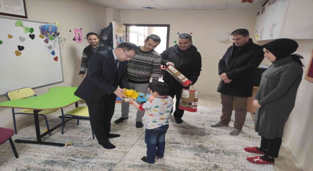 Kaymakam Ünsal, özel öğrencilerle bir araya geldi