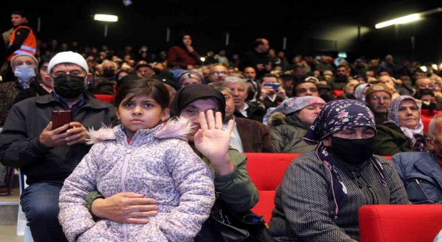 Kayseride 4 bin 585 konutun hak sahipleri belli oldu