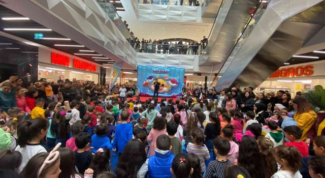 Kayserinin ilk ‘Baby Shark etkinliğine büyük ilgi