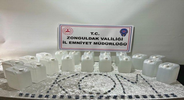 Kdz. Ereğlide kaçak içki operasyonu