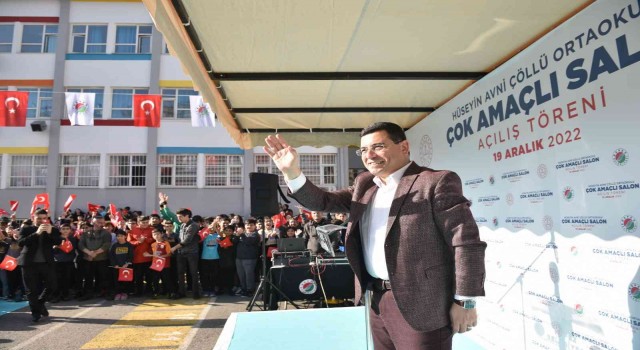 Kepezden Hüseyin Avni Çöllü Ortaokuluna Çok Amaçlı Salon