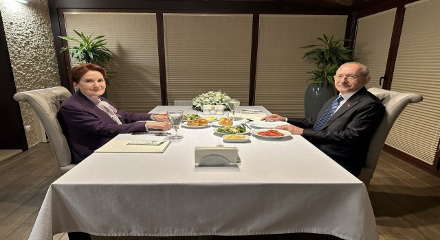 Kılıçdaroğlu-Akşener görüşmesi başladı