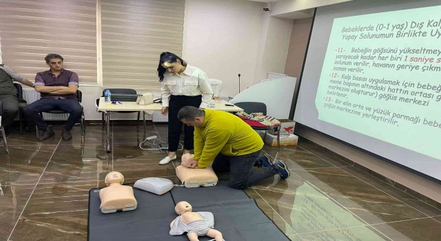 Kırklareli Orman personeline ilk yardım eğitimi