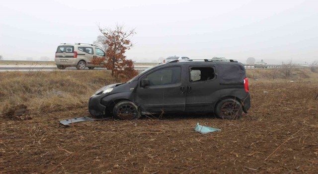 Kırklarelinde trafik kazası: 1 yaralı