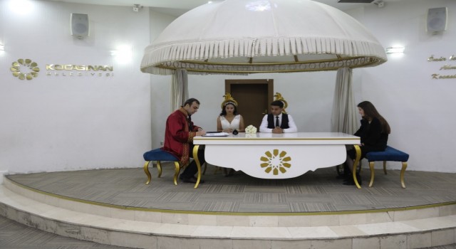 Kocasinanda bir günde 22 çift, mutlu ve huzurlu yuvaların temelini attı