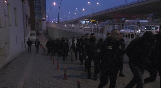 Kökünü Kurutma Operasyonunda 38 tutuklama