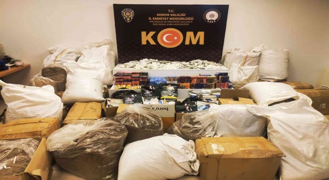 Konyada polis kaçakçılara göz açtırmadı: 3 gözaltı