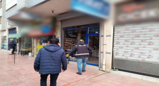 Konyada yılbaşı öncesi sahte içki denetimi