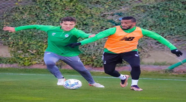 Konyasporda Sivasspor maçı hazırlıkları devam ediyor