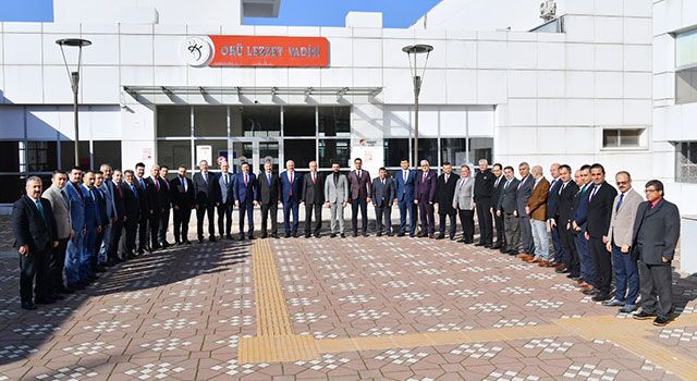 Korkut Ata Üniversitesi Rektörü Uzun, Osmaniye protokolünü ağırladı
