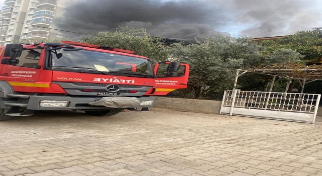 Kozanda ev yangını