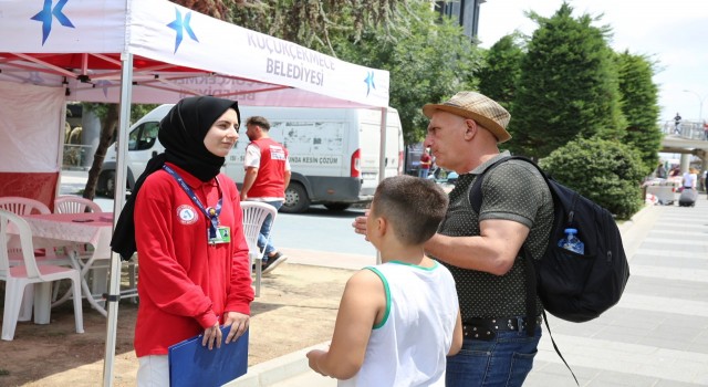 Küçükçekmecede sahada çözüm var