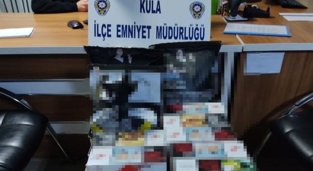 Kulada huzur ve güven operasyonu: Çok sayıda kaçak mal ele geçirildi