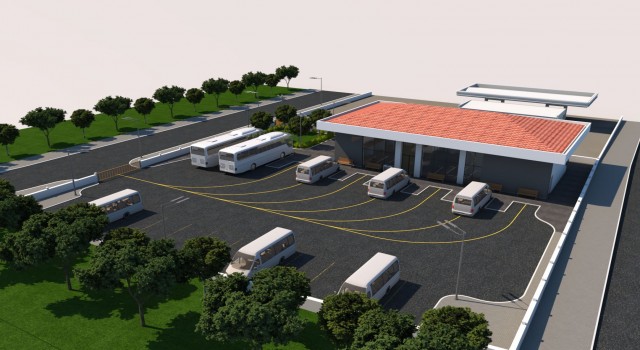 Kulpta ilçe otogarı inşa ediliyor