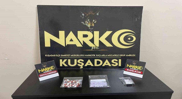 Kuşadası emniyetinden uyuşturucu operasyonu: 2 gözaltı